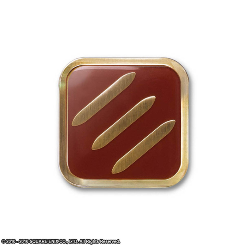 (PO) Final Fantasy XIV Job Pin Badge Monk Image_1