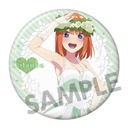 (PO) The Quintessential Quintuplets Movie 76mm Can Badge Nakano Yotsuba Wedding Dress Ver. Image_1