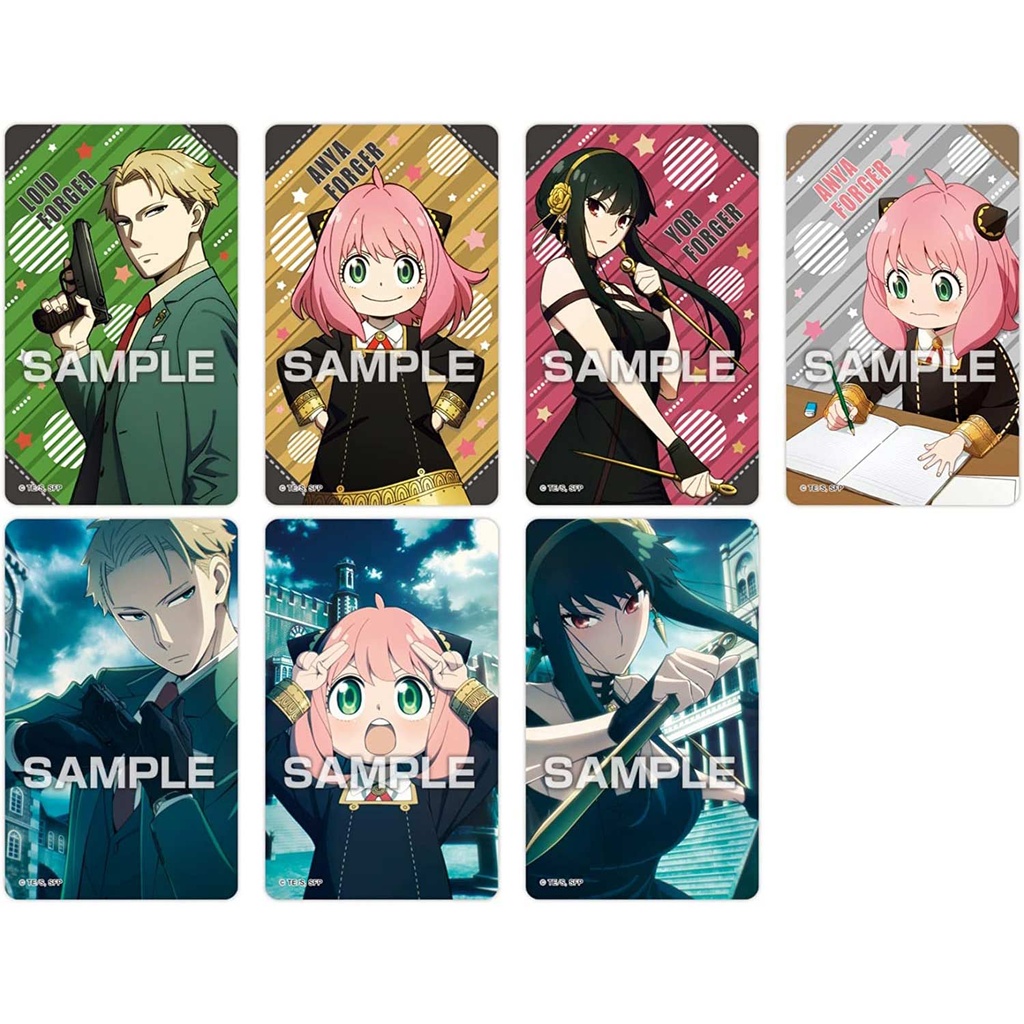 (PO) SPY x FAMILY Deco Sticker [BOX] Image_2