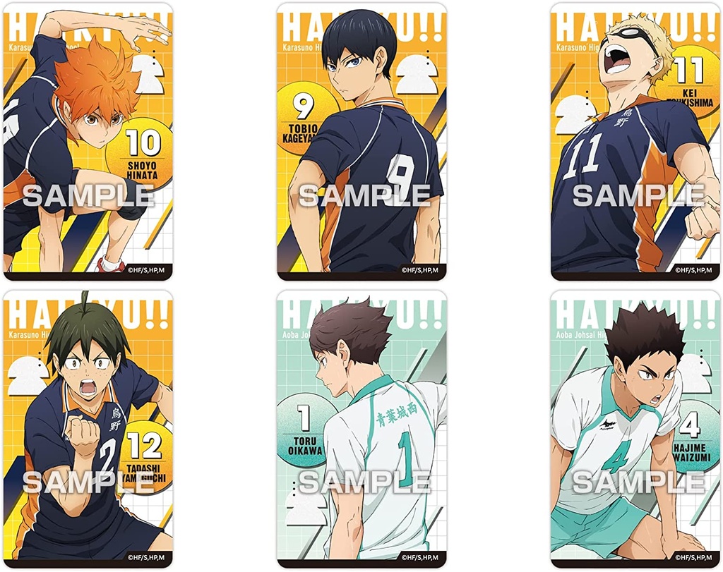 (PO) Haikyu! Deco Sticker 3 [BOX] Image_2