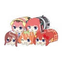 (PO) The Quintessential Quintuplets Season 2 x Sanrio Characters Mochikororin Plush Mascot [BOX] Image_1