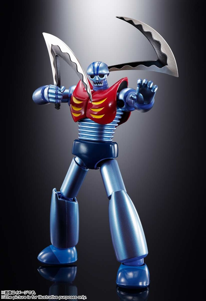 (PO) Soul of Chogokin Mazinger Z Mechanical Beasts 2 Set GX-25R Garada K7 & GX-26R Doublas M2 Image_5