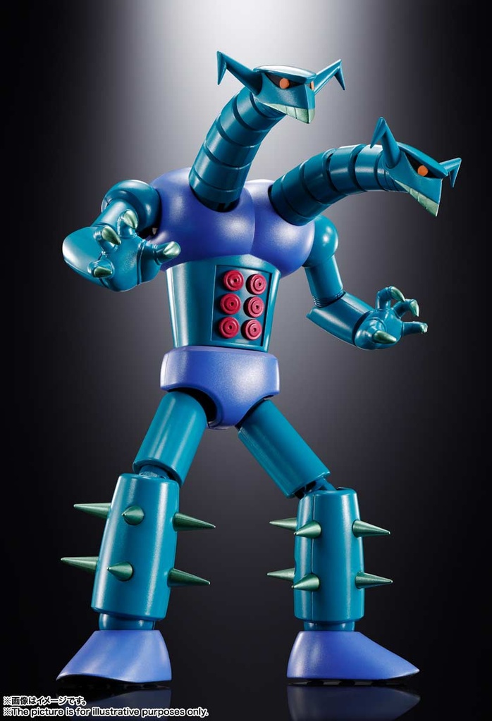 (PO) Soul of Chogokin Mazinger Z Mechanical Beasts 2 Set GX-25R Garada K7 & GX-26R Doublas M2 Image_7