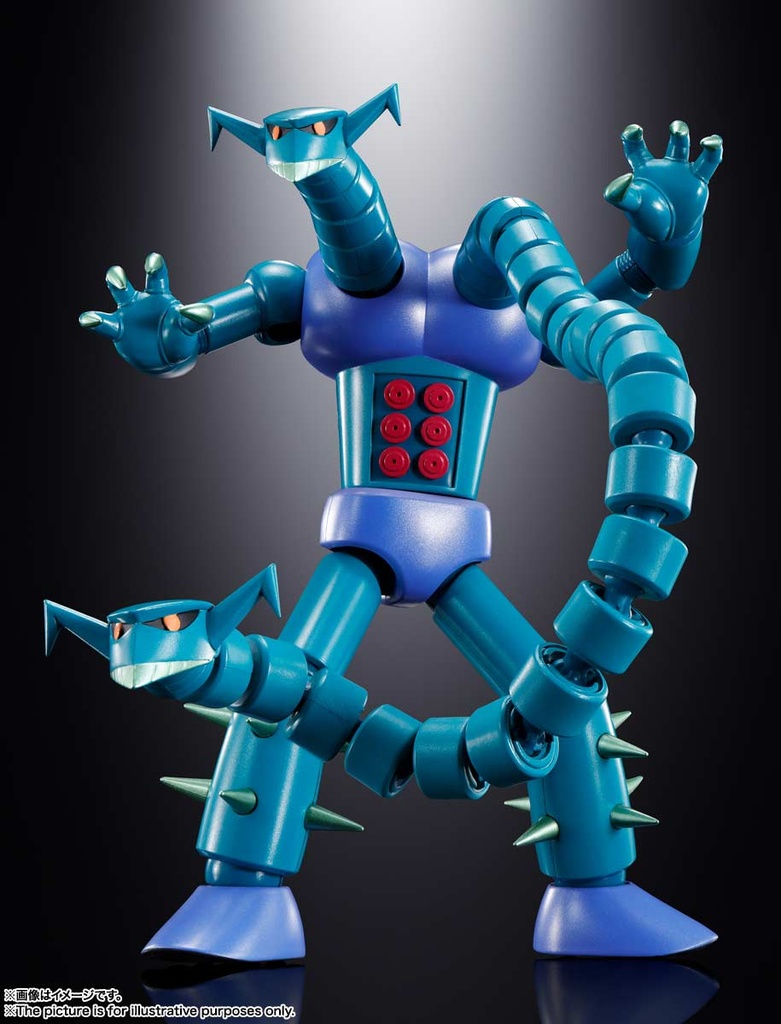 (PO) Soul of Chogokin Mazinger Z Mechanical Beasts 2 Set GX-25R Garada K7 & GX-26R Doublas M2 Image_10