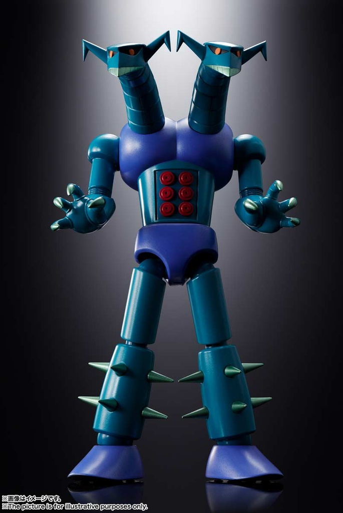 (PO) Soul of Chogokin Mazinger Z Mechanical Beasts 2 Set GX-25R Garada K7 & GX-26R Doublas M2 Image_13
