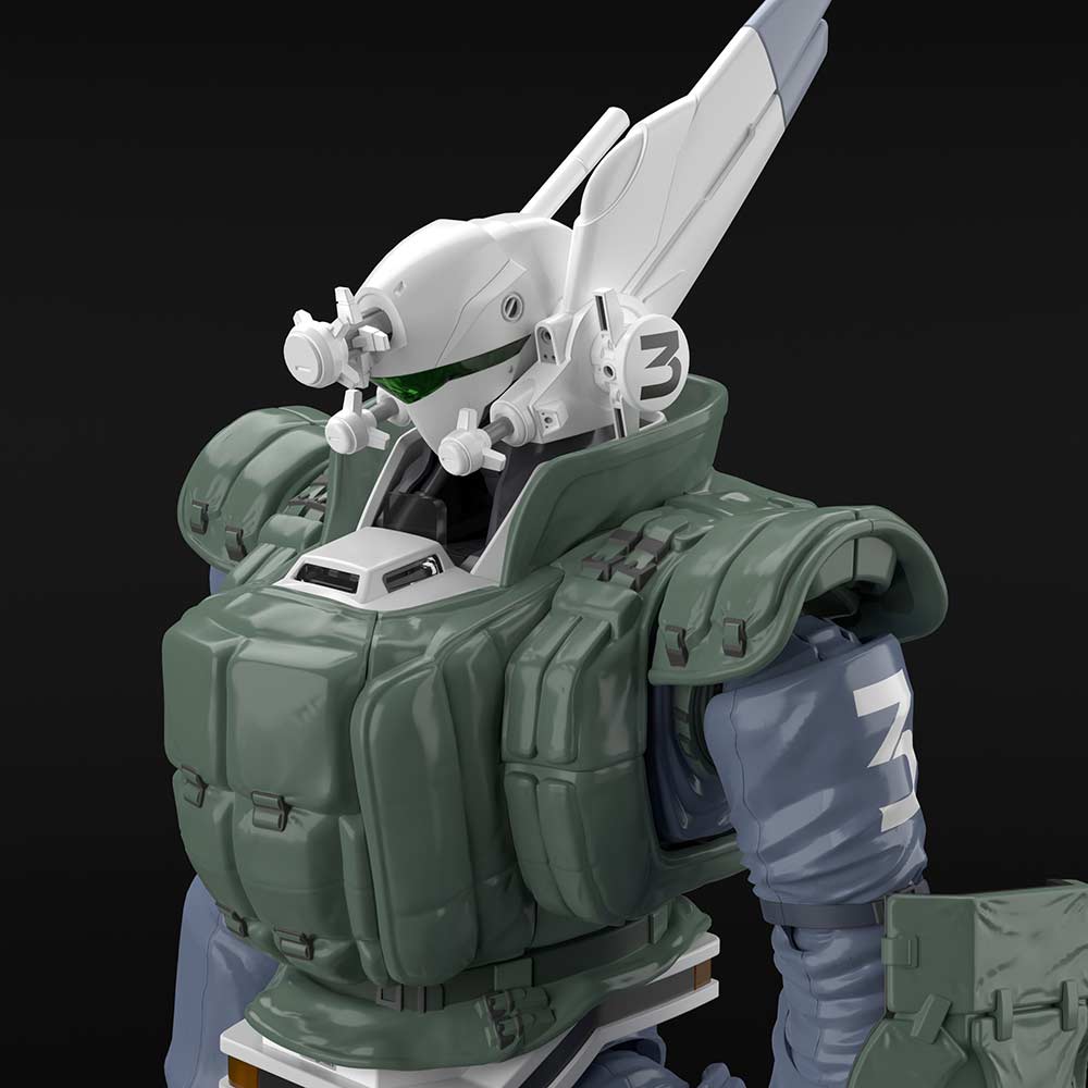 (PO) ACKS MP-04 Mobile Police PATLABOR 1/43 AV-98 Ingram Reactive Armour Image_1