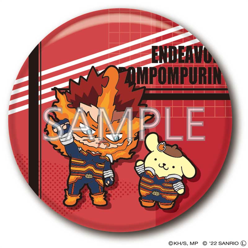 (PO) My Hero Academia x Sanrio Characters Trading Can Badge B Pro Hero & Villains [BOX] Image_4