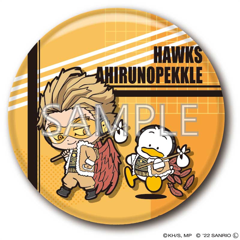 (PO) My Hero Academia x Sanrio Characters Trading Can Badge B Pro Hero & Villains [BOX] Image_5