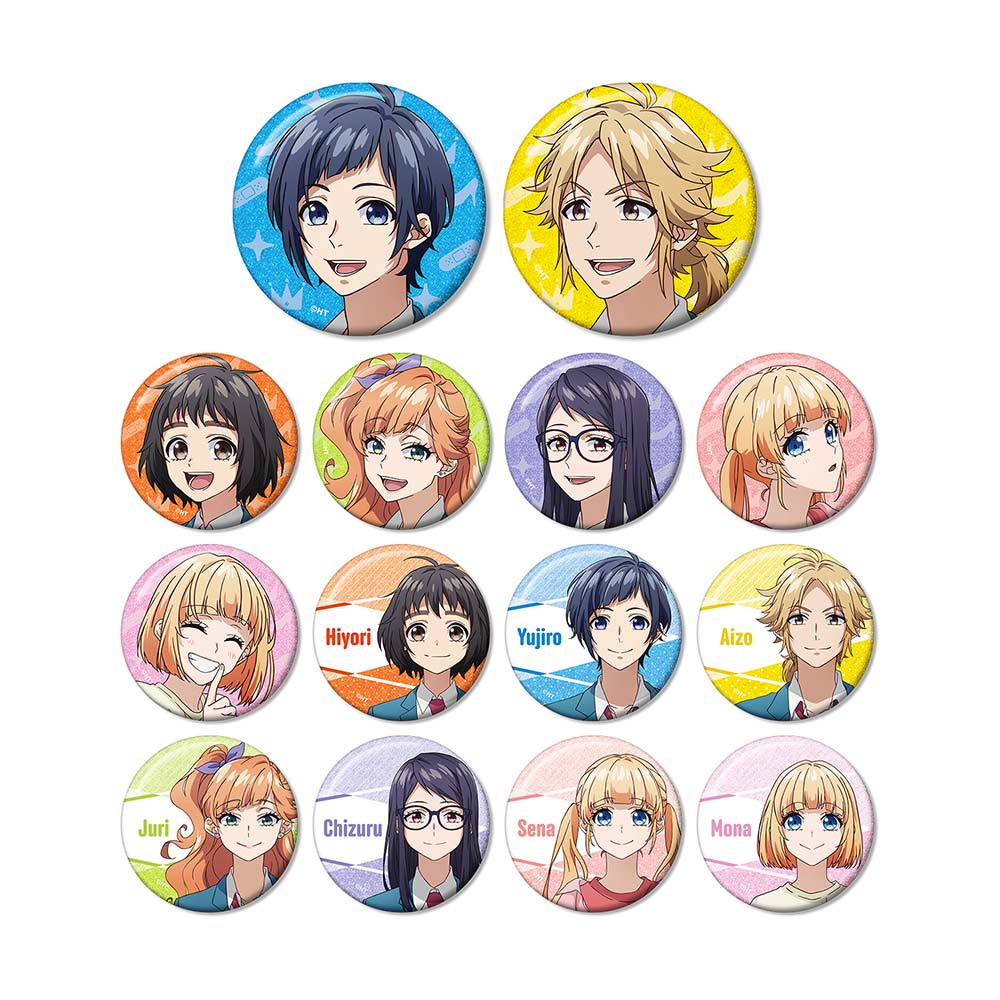 (PO) Heroine Tarumono! Kiraware Heroine to Naisho no Oshigoto Trading Glitter Can Badge [BOX] Image_2