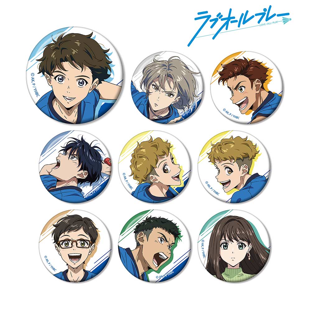 (PO) LOVE ALL PLAY Trading Can Badge [BOX] Image_1