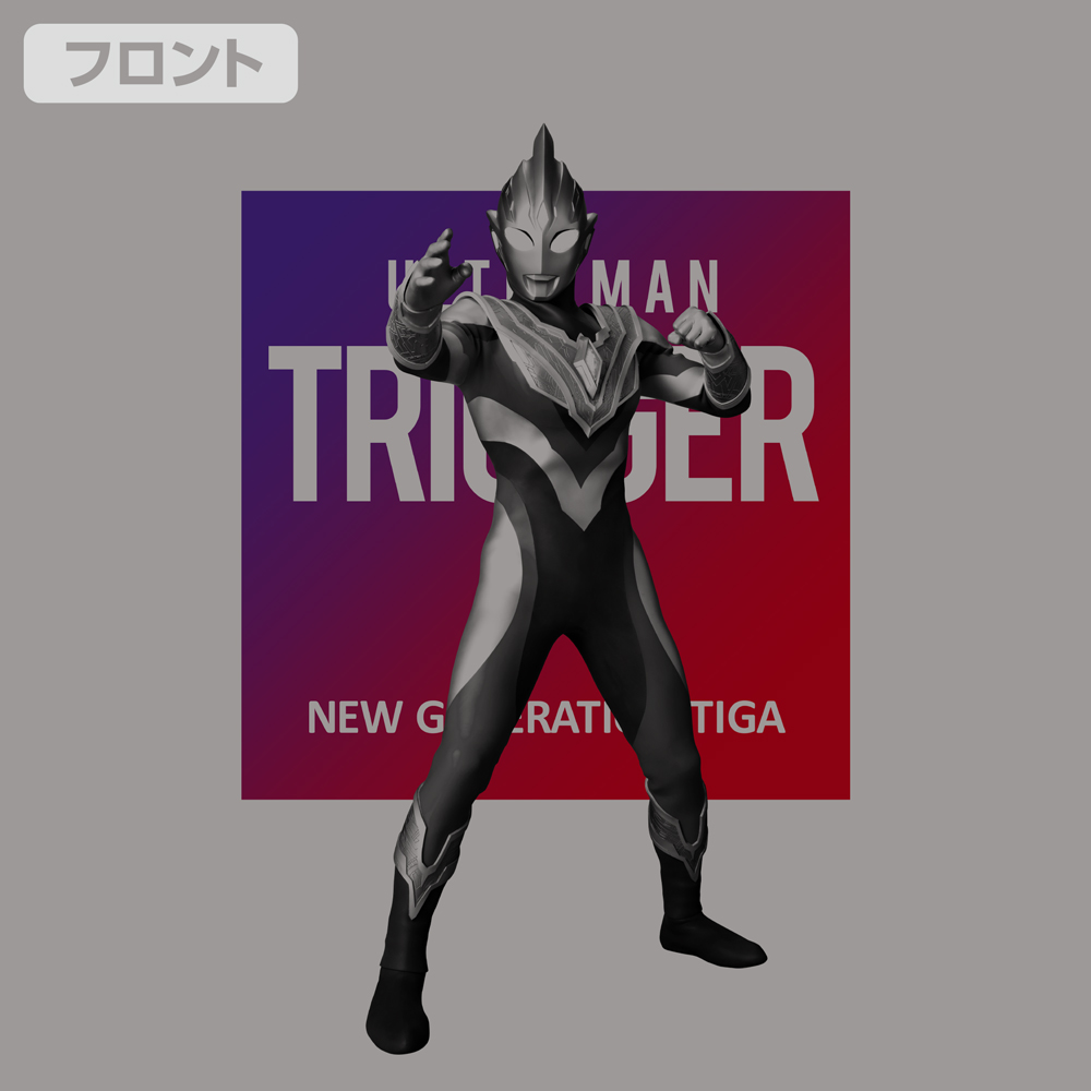 (PO) Ultraman Trigger T-Shirt Light Grey (XL) Image_2