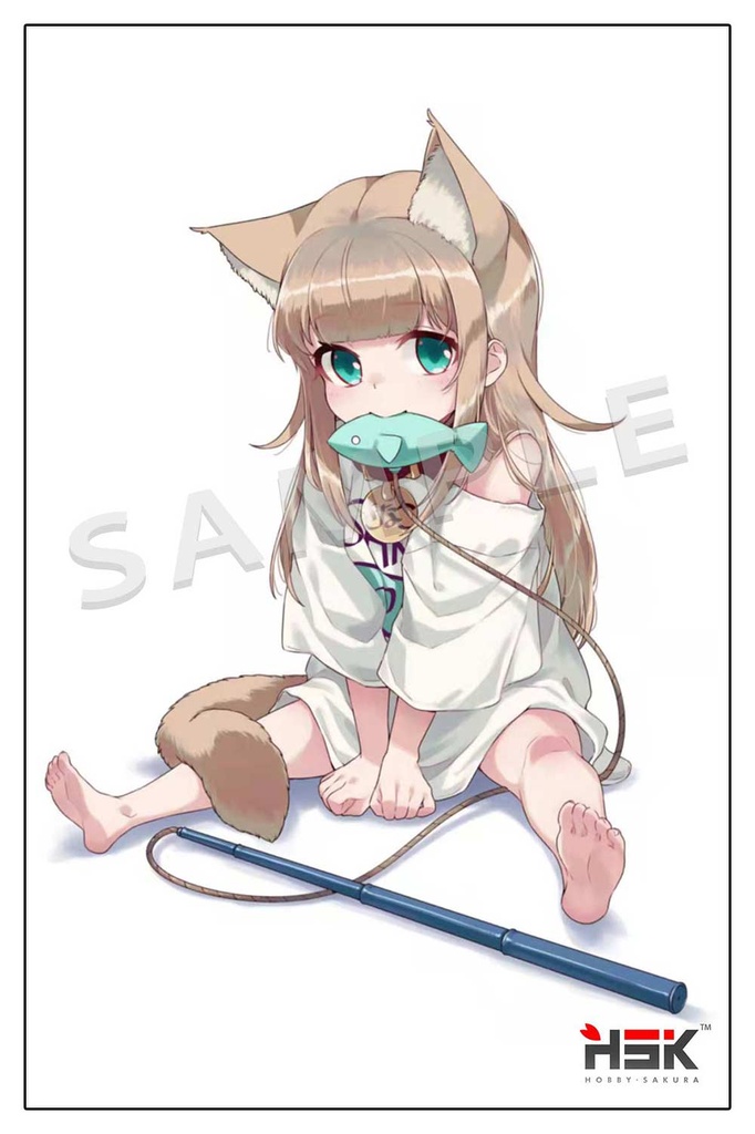 (PO) My Cat is a Kawaii Girl - Kinako Sitting Fish Ver. Image_11