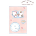(PO) Natsume Yujincho x Sanrio Characters Nyanko-sensei x Hello Kitty Big Acrylic Stand with Parts Ver. A Image_1