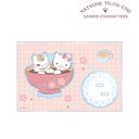 (PO) Natsume Yujincho x Sanrio Characters Nyanko-sensei x Hello Kitty Big Acrylic Stand with Parts Ver. B Image_1