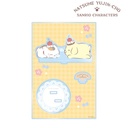 (PO) Natsume Yujincho x Sanrio Characters Nyanko-sensei x Pom Pom Purin Big Acrylic Stand with Parts Ver. A Image_1