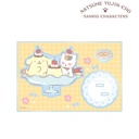 (PO) Natsume Yujincho x Sanrio Characters Nyanko-sensei x Pom Pom Purin Big Acrylic Stand with Parts Ver. B Image_1