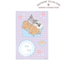 (PO) Natsume Yujincho x Sanrio Characters Nyanko-sensei x Kuromi Big Acrylic Stand with Parts Ver. A Image_1