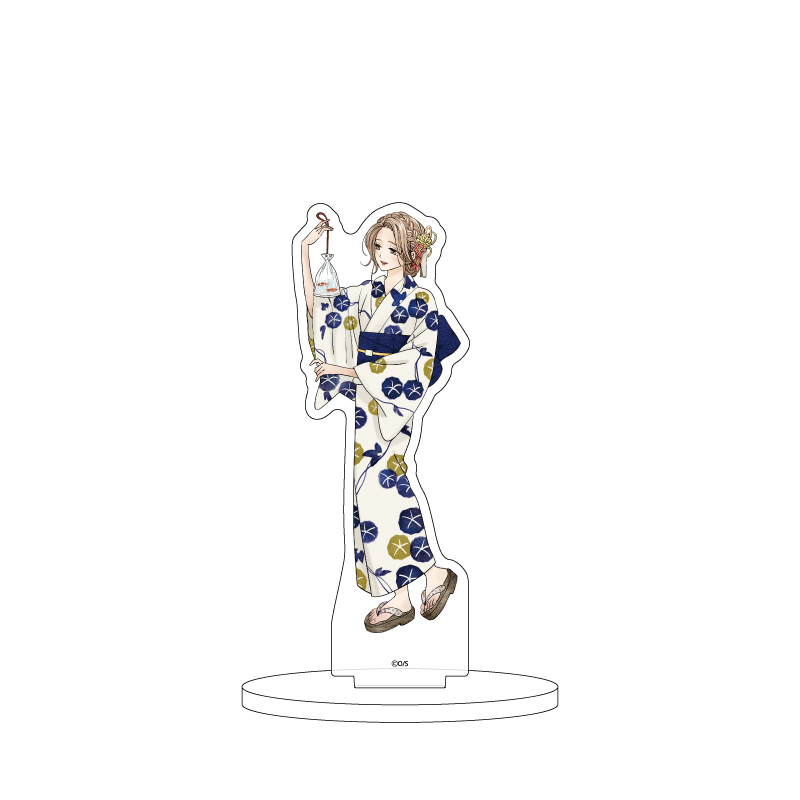 (PO) Acrylic Stand Firefly Wedding 03 Kirigaya Satoko Yukata Ver. (Original Illustration) Image_1