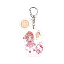 (PO) Acrylic Key Chain with Parts Cardcaptor Sakura x Sanrio Characters 01 Kinomoto Sakura x Hello Kitty (Collaboration Illustration) Image_1
