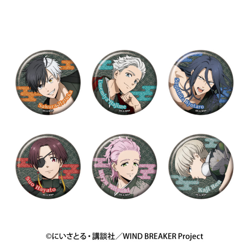 (PO) Wind Breaker Lame Kira Can Badge Collection [BOX] Image_1