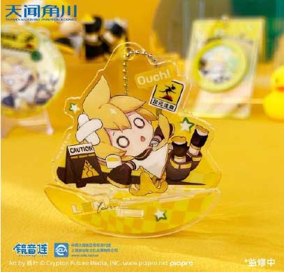 Hatsune Miku Falling Series Double Flash Yurayura Acrylic - Len Image_1