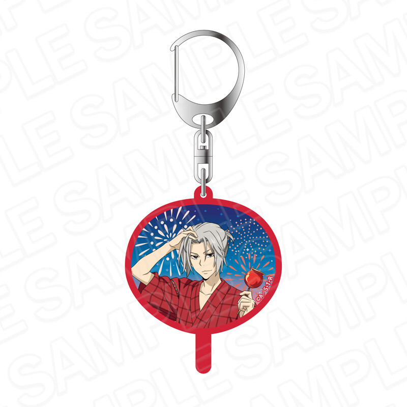 (PO) Reborn! Acrylic Key Chain Gokudera Hayato Summer Festival Ver. Image_1