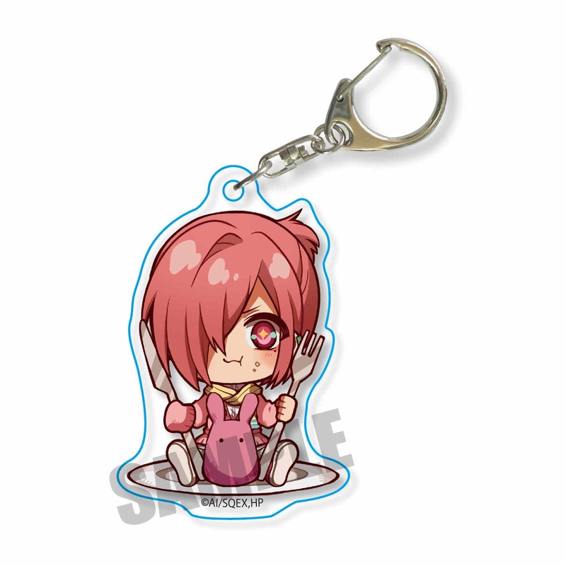(PO) Toilet-bound Hanako-kun Gochi Chara Acrylic Key Chain Mitsuba (Re-issue) Image_1
