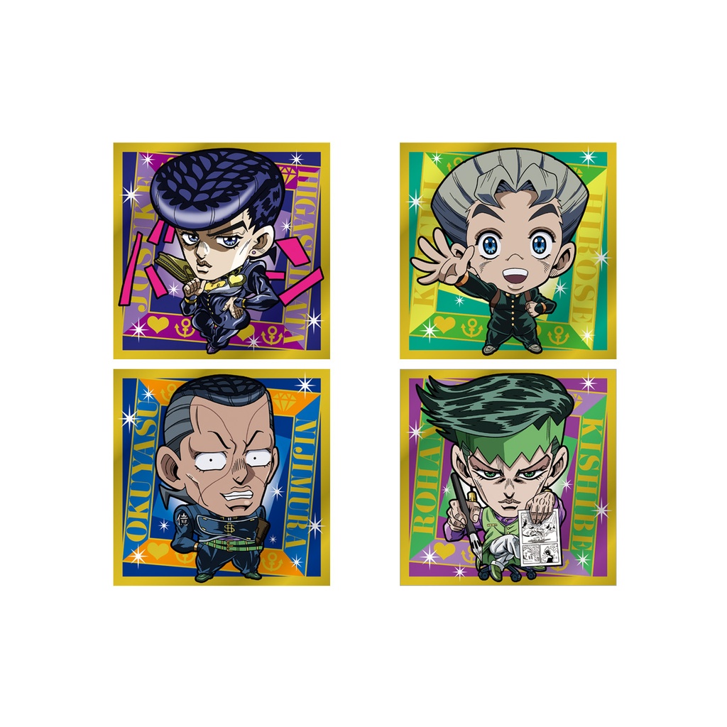(PO) Nyaformation JoJo's Bizarre Adventure Sticker Wafer Card Diamond Is Unbreakable ACT 2 [BOX] Image_1