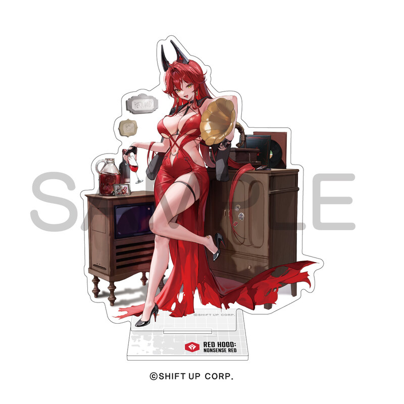 (PO) Goddess of Victory: Nikke Acrylic Stand Red Hood: Nonsense Red Image_1