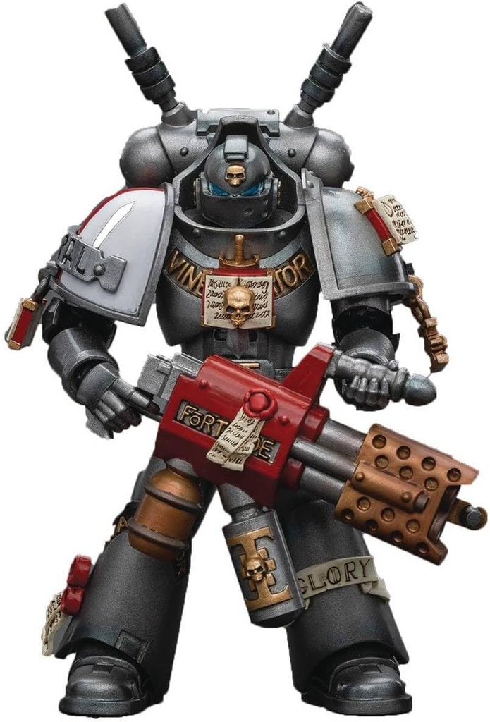Joytoy Warhammer 40k - Grey Knights Interceptor Squad Interceptor with Incinerator (JT8971) Image_1