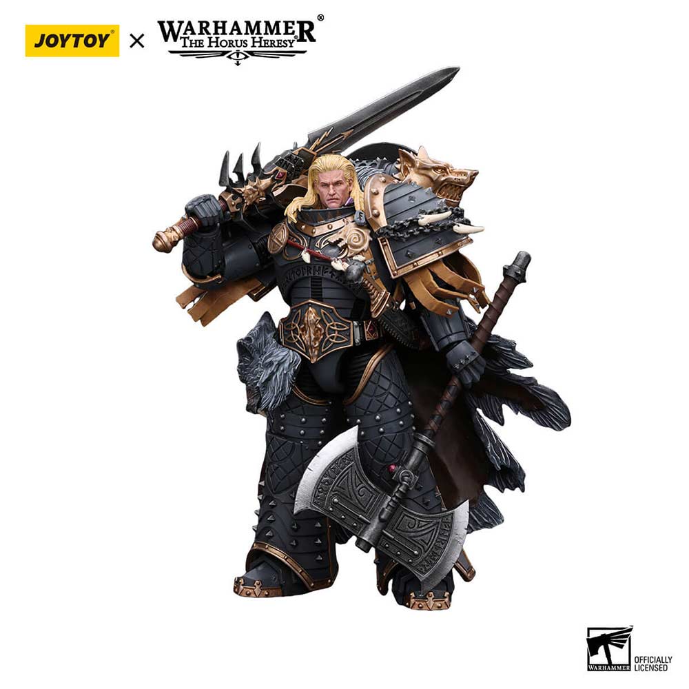 Joytoy Warhammer 40k - Space Wolves Leman Russ Primarch of the VIth Legion (JT6137) Image_1