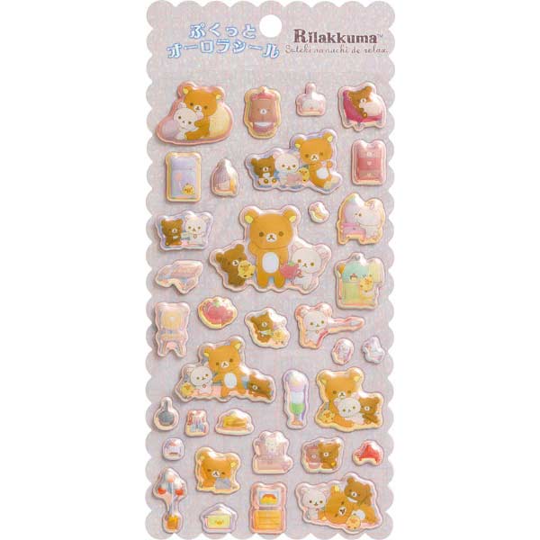 Rilakkuma Pukutto Aurora Sticker SE64301 Image_1