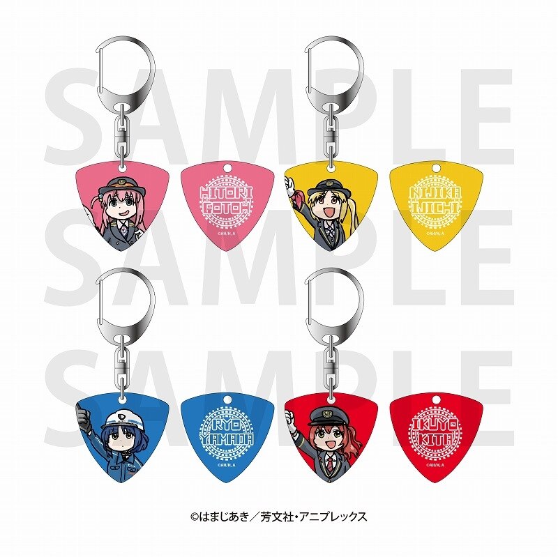 (PO) Bocchi the Rock! x Odakyu Electric Railway Pick Key Chain Set Image_1