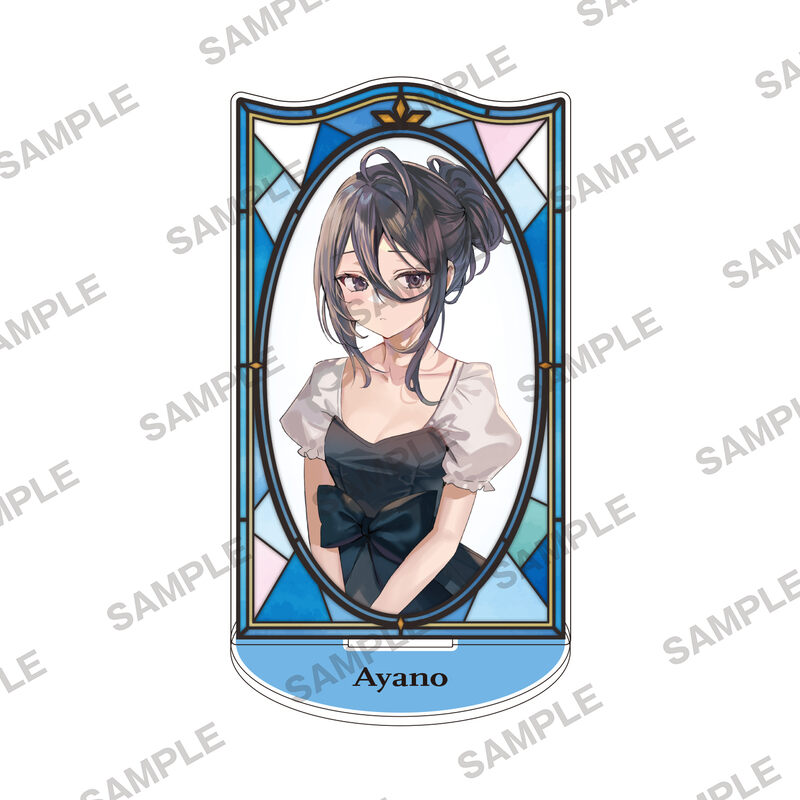 (PO) Alya Sometimes Hides Her Feelings in Russian Stained Glass Style Acrylic Stand Kimishima Ayano Dress Ver. Image_1