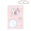 (PO) Natsume Yujincho x Sanrio Characters Nyanko-sensei x My Melody Big Acrylic Stand with Parts Ver. A Image_1