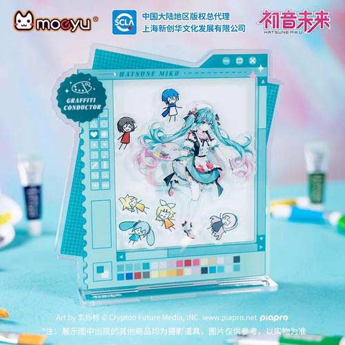 Hatsune Miku Graffiti Conductor Series Rocking Acrylic Stand Image_1