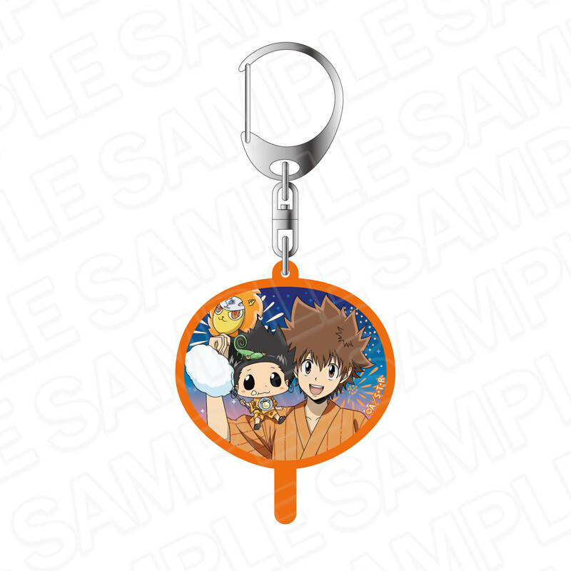 (PO) Reborn! Acrylic Key Chain Reborn & Sawada Tsunayoshi Summer Festival Ver. Image_1