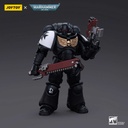 (PO) Joytoy Warhammer 40k - Space Marines Black Templars Outriders Brother Valtus Image_1