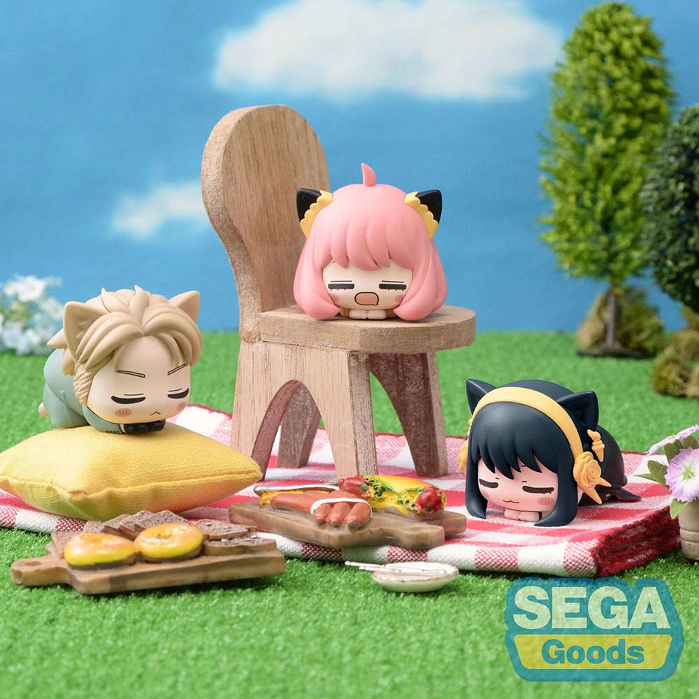 (PO) SPY x FAMILY Ohiruneko MP Mini Figure set (Loid, Yor & Anya set) Image_1