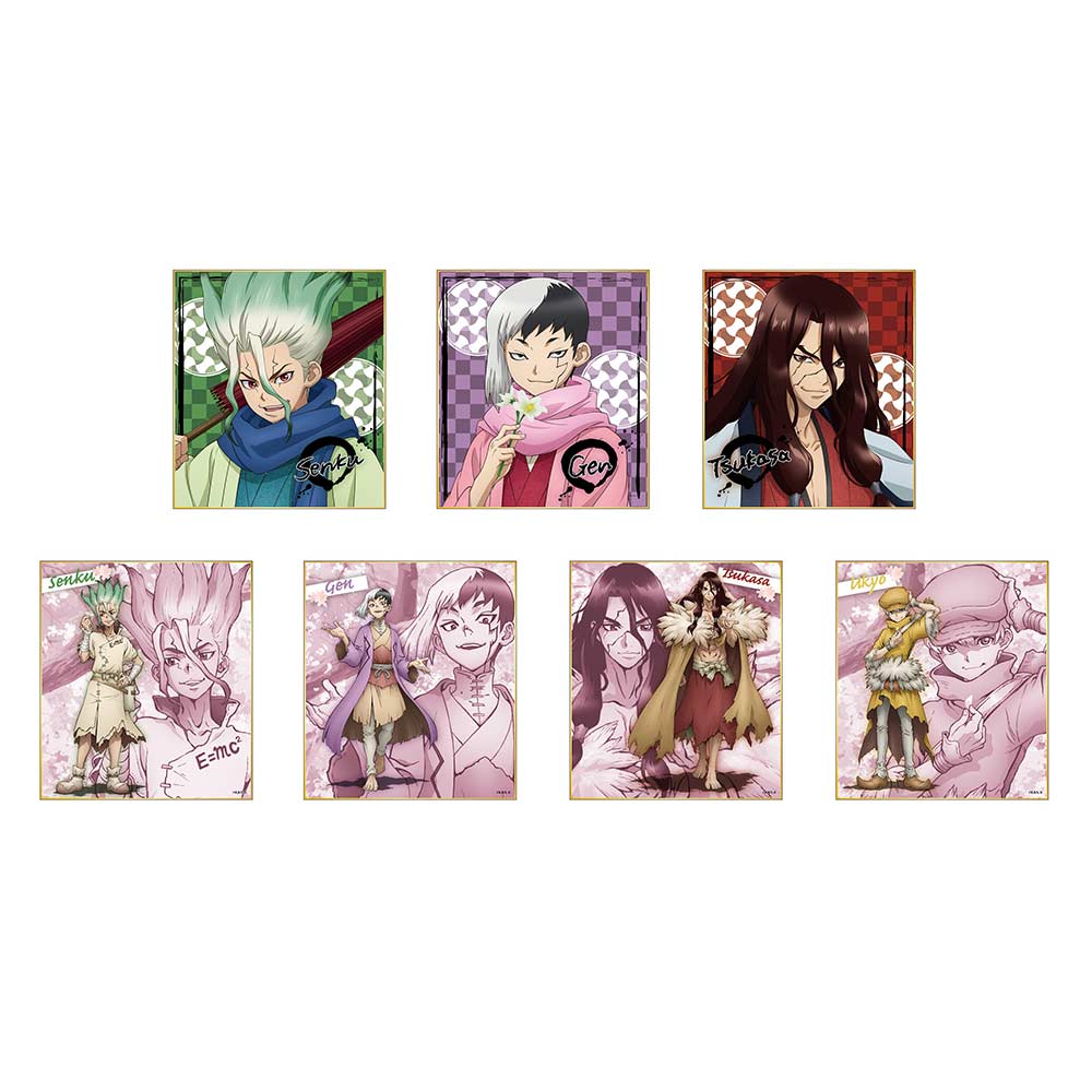 (PO) Dr. Stone Trading Mini Shikishi [BOX] Image_1