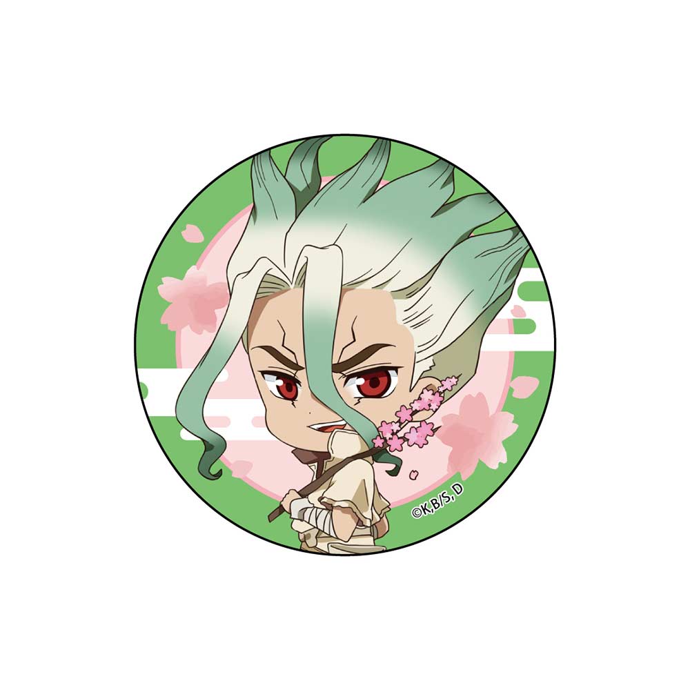 (PO) Dr. Stone Trading Can Badge (Cherry Blossom) [BOX] Image_2