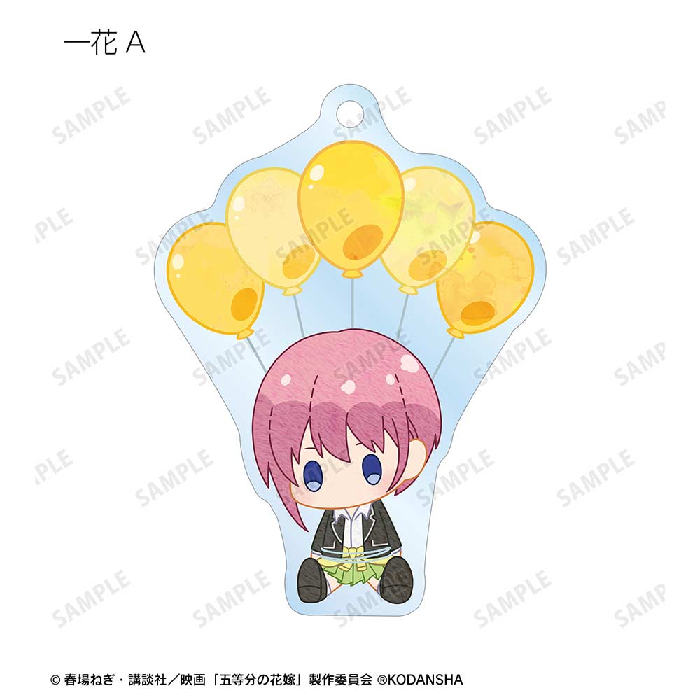 (PO) The Quintessential Quintuplets Movie Trading Popoon Acrylic Key Chain [BOX] Image_3