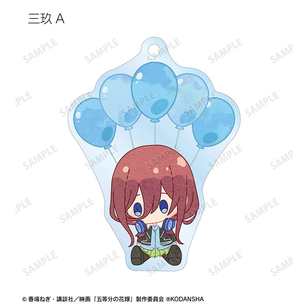 (PO) The Quintessential Quintuplets Movie Trading Popoon Acrylic Key Chain [BOX] Image_5