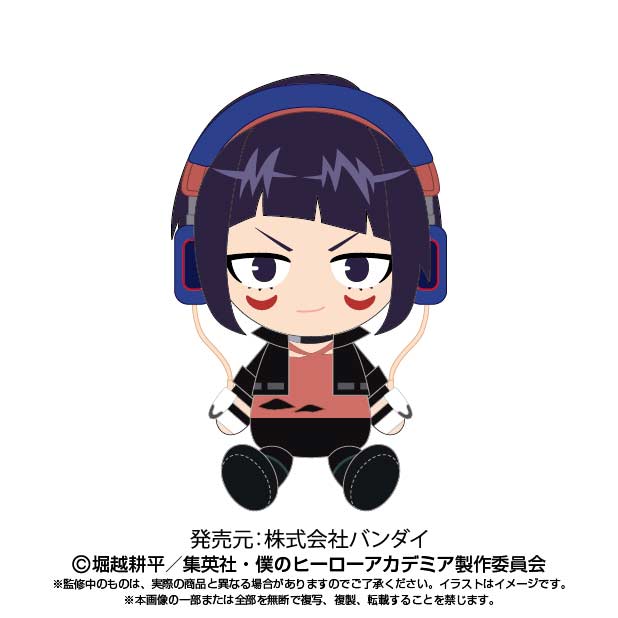 (PO) My Hero Academia Chibi Plush Jiro Kyoka Image_1