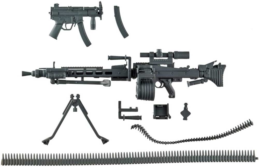 (PO) Diocolle Combat Weapons DCML02 Machine Gun Set A Image_2