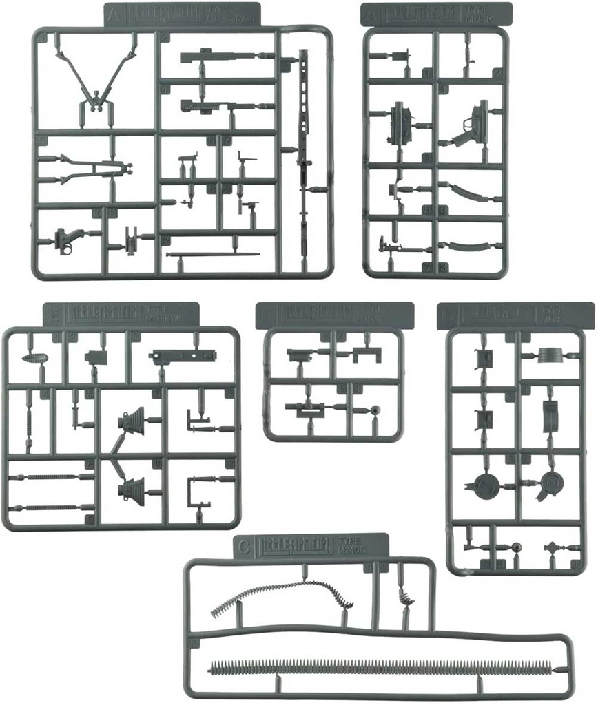 (PO) Diocolle Combat Weapons DCML02 Machine Gun Set A Image_4