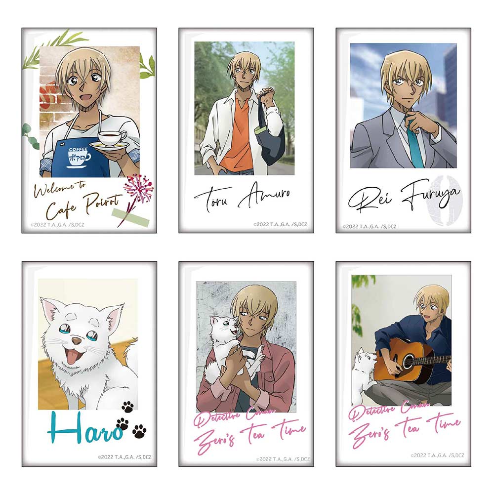 (PO) Detective Conan Zero's Tea Time Life Style Series Square Can Badge [BOX] Image_1