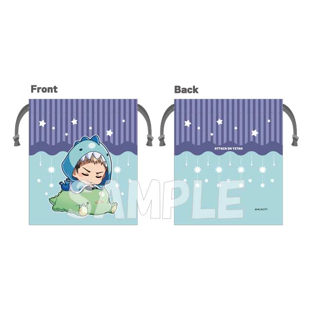 (PO) Attack on Titan GyaoColle Mini Kinchaku - Jean Image_1