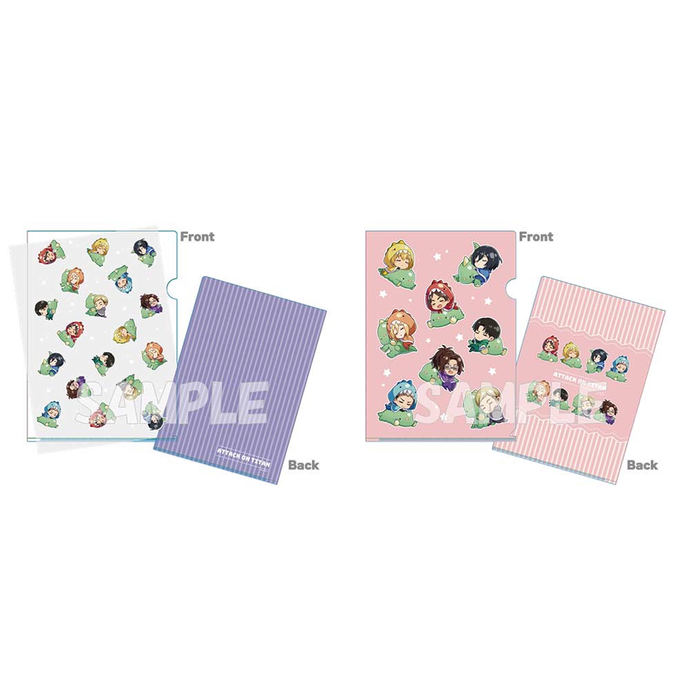 (PO) Attack on Titan GyaoColle Clear File Set Image_1