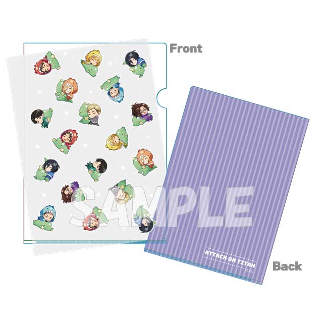 (PO) Attack on Titan GyaoColle Clear File Set Image_3